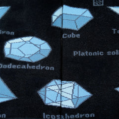 The Platonic Solds(Black)